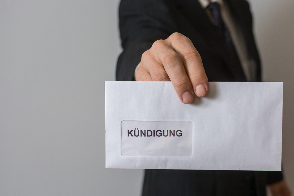 kündigung